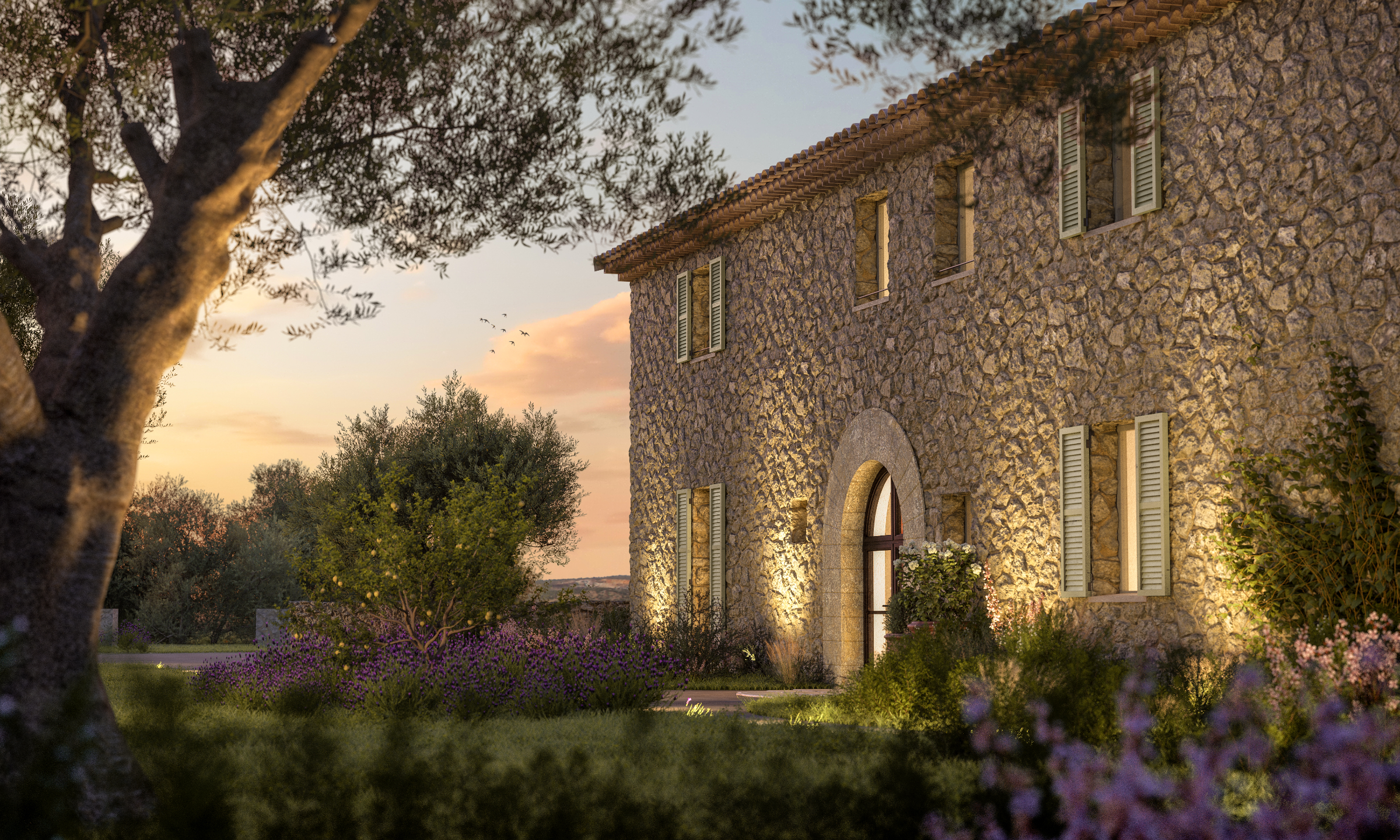 Newly build 4-bedroom Finca with large plot in Alaro — 4