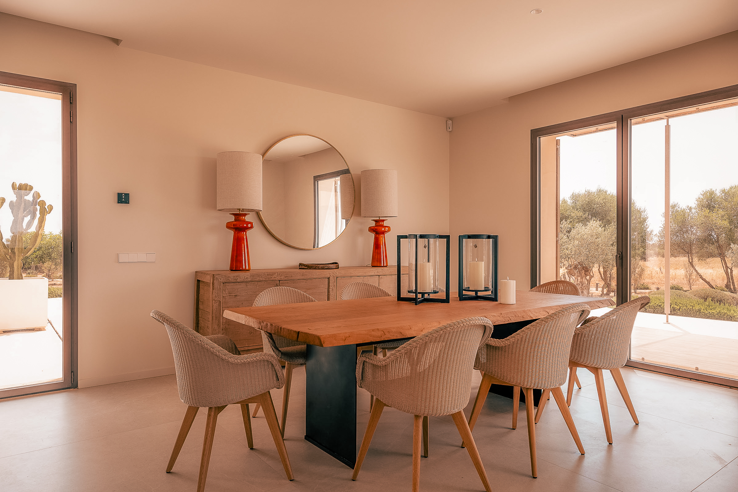 Beautiful newly built 5 bedroom finca on a large plot in Santanyi — 7