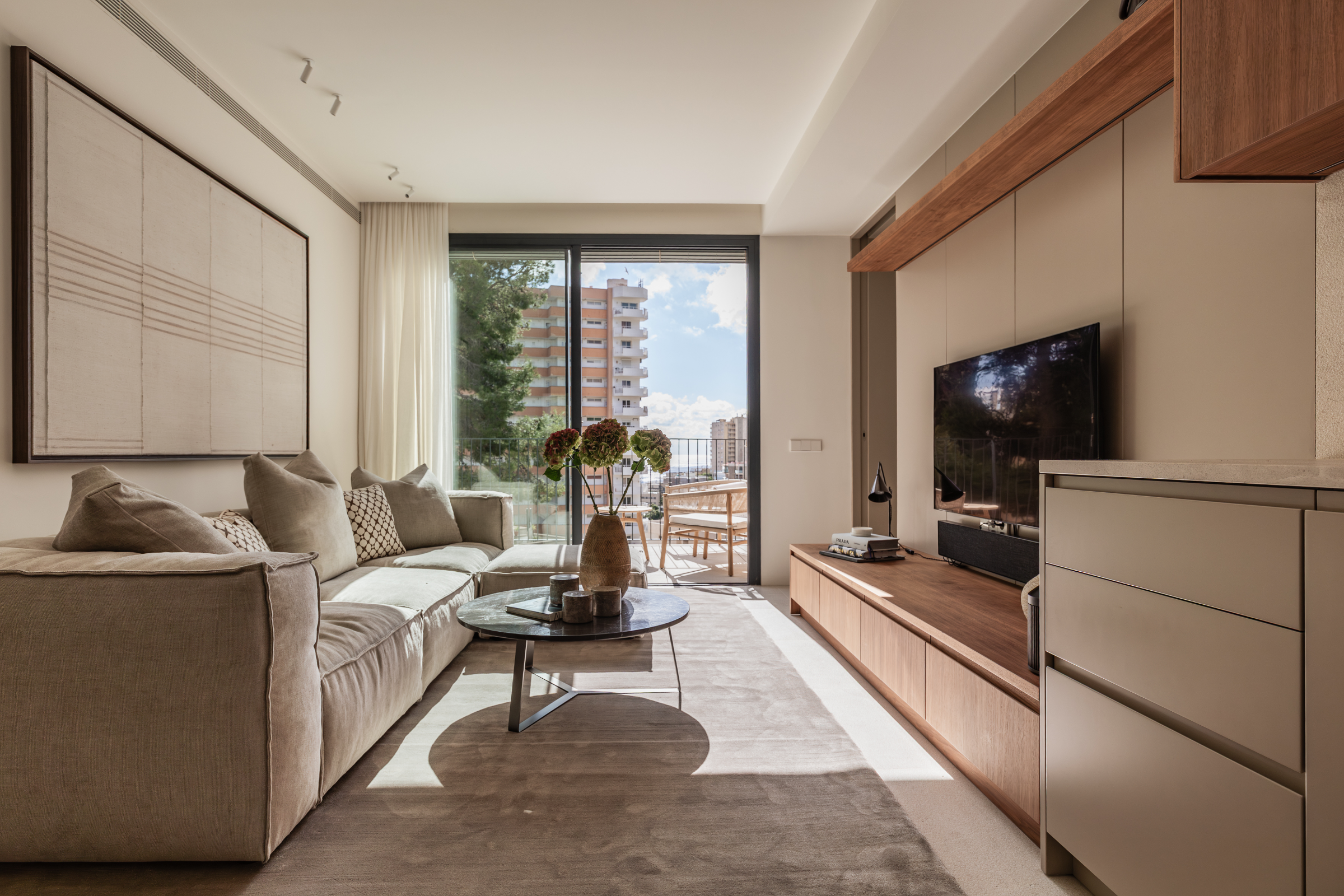 Panoramic Mediterranean Views & Rooftop terrace with pool in Cala Major — 4