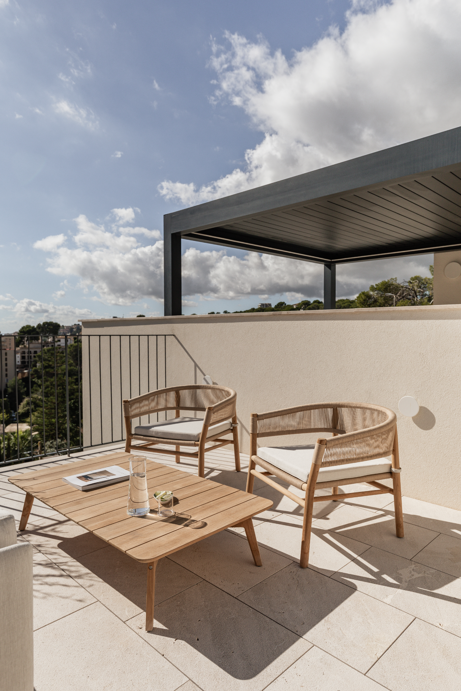 Panoramic Mediterranean Views & Rooftop terrace with pool in Cala Major — image 11