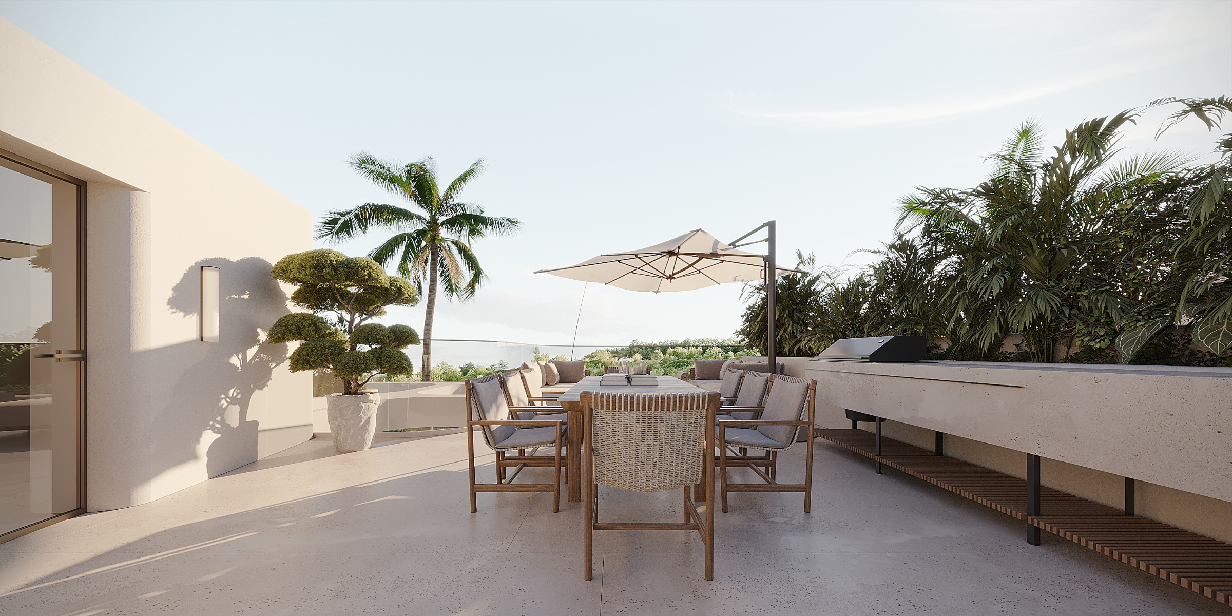 Elegant 3-Bedroom Apartment in San Augustin with Sea Views — 3