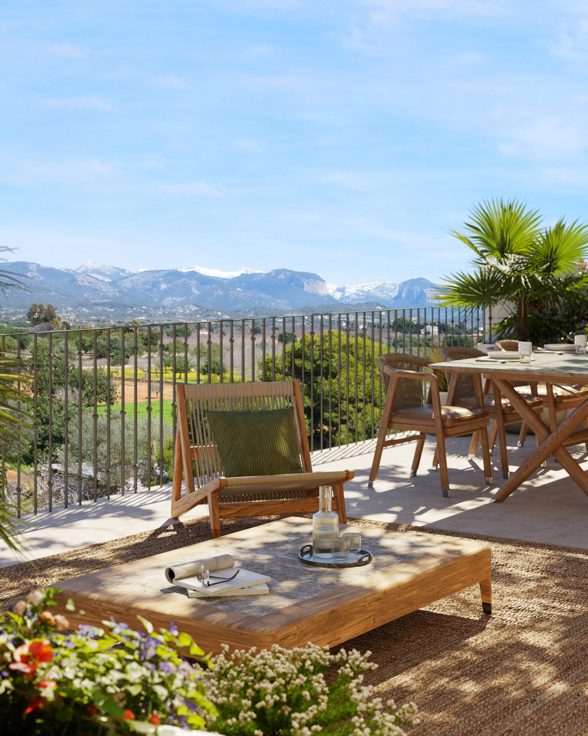 Elegant Mallorquin Townhouse with Tramuntana Views in Santa Maria — image 11