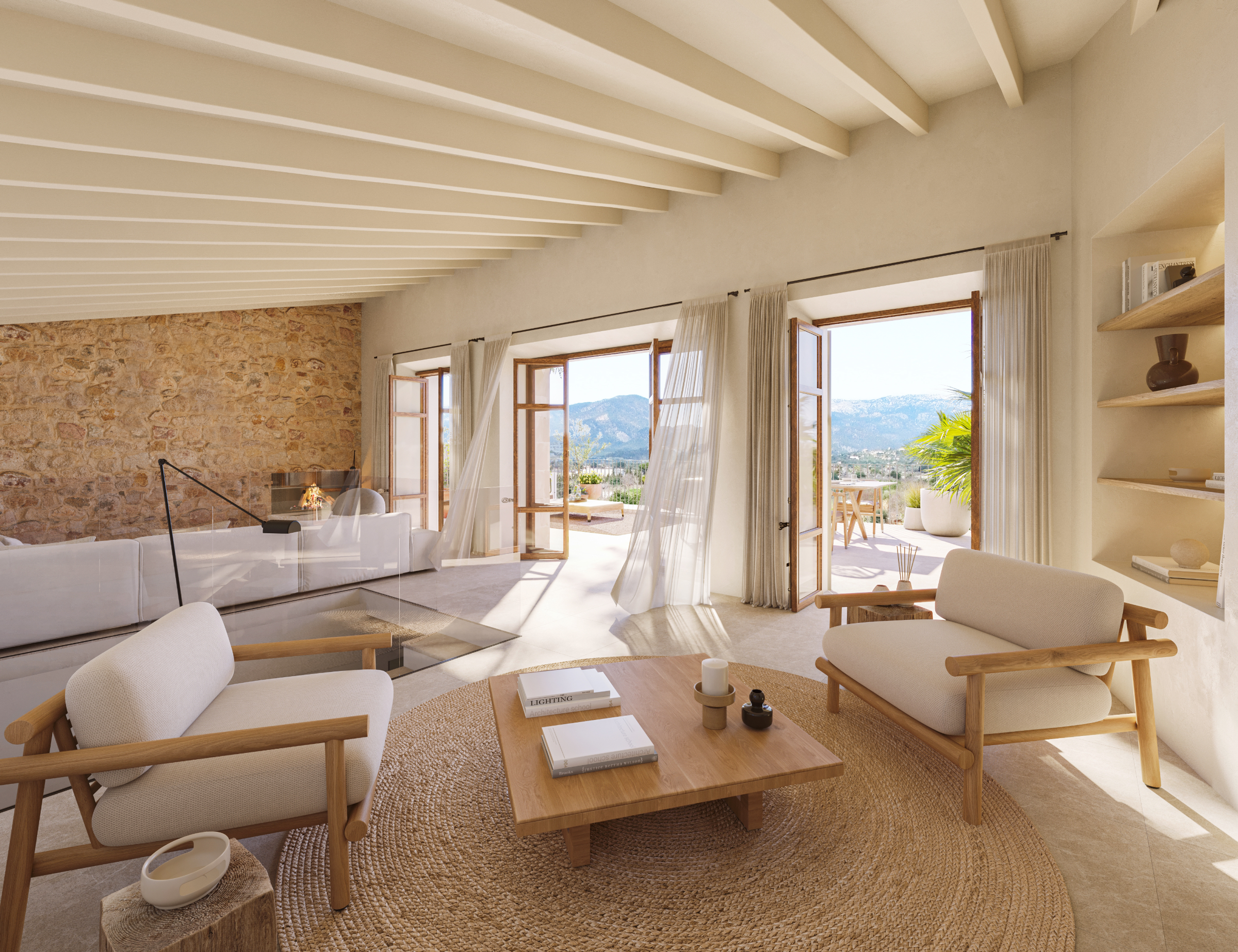 Elegant Mallorquin Townhouse with Tramuntana Views in Santa Maria — image 12