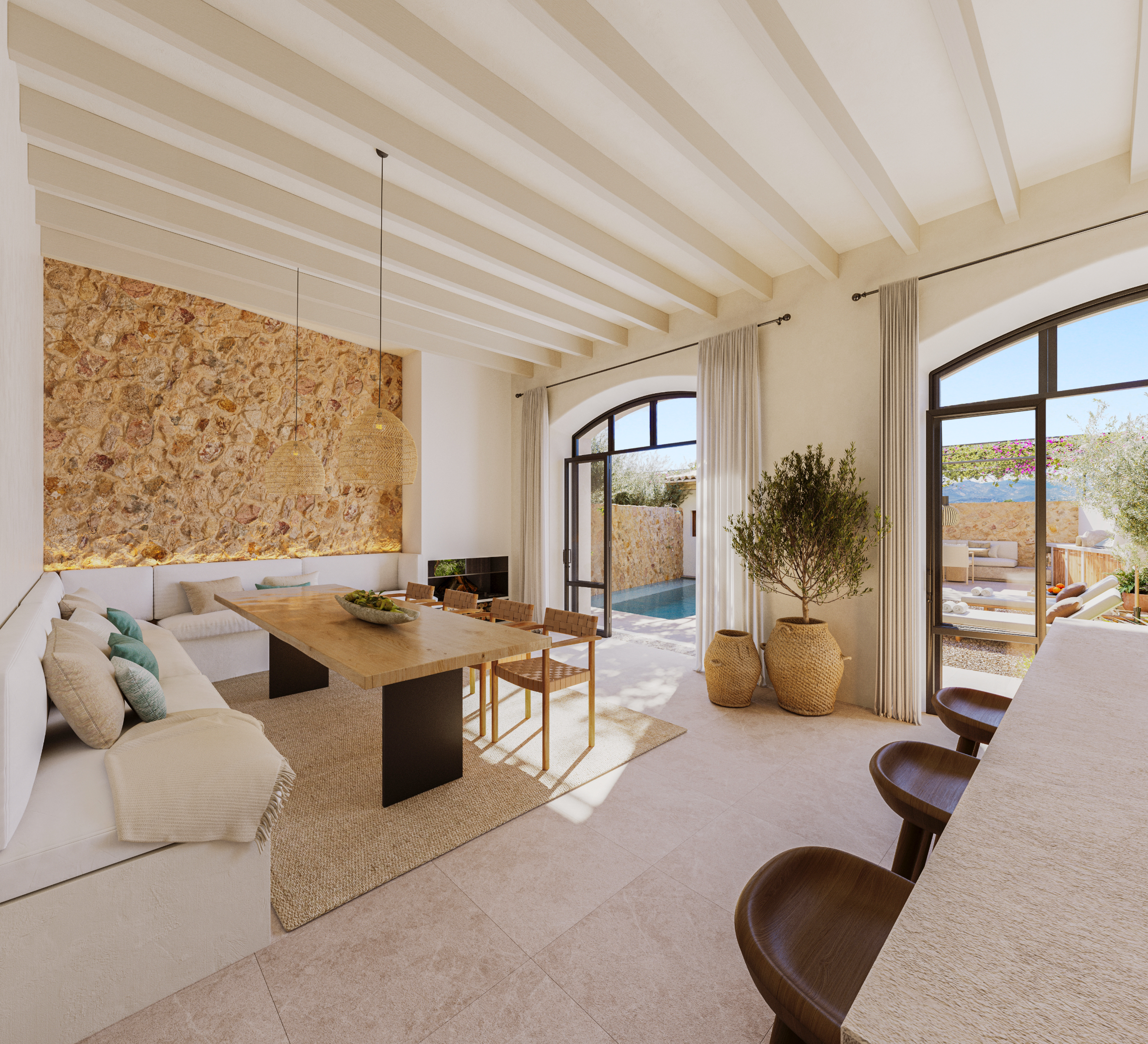 Elegant Mallorquin Townhouse with Tramuntana Views in Santa Maria — image 16