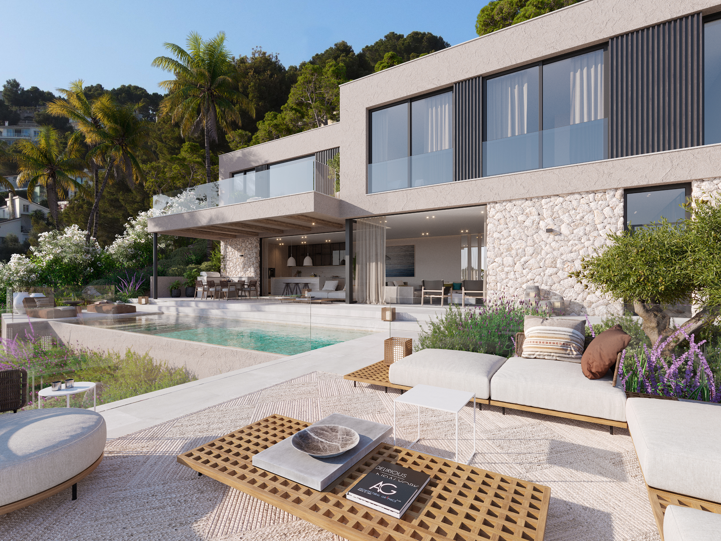 Elegant 4-Bedroom Villa in Costa d'en Blanes with Sea Views — 2