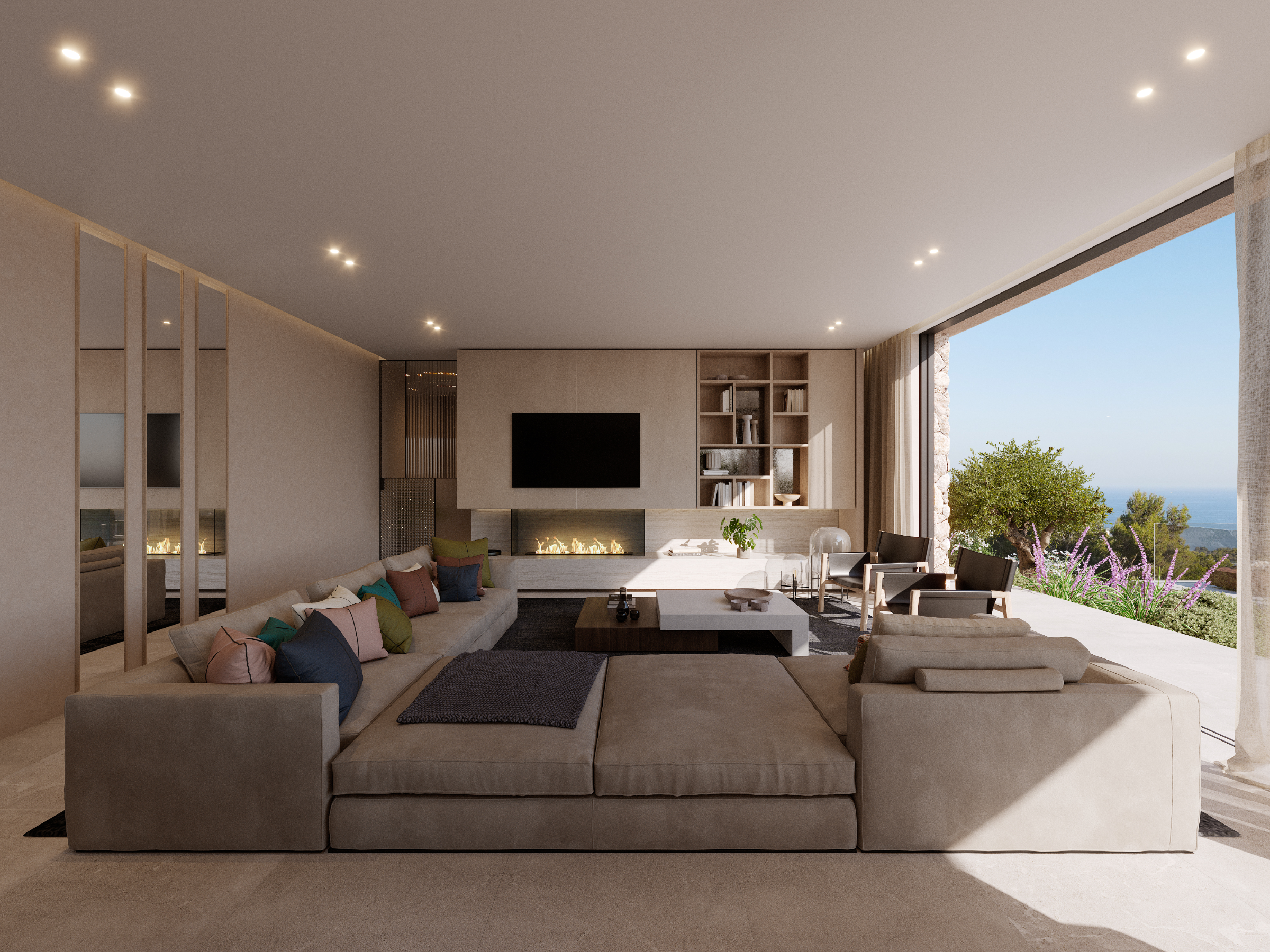 Elegant 4-Bedroom Villa in Costa d'en Blanes with Sea Views — 4