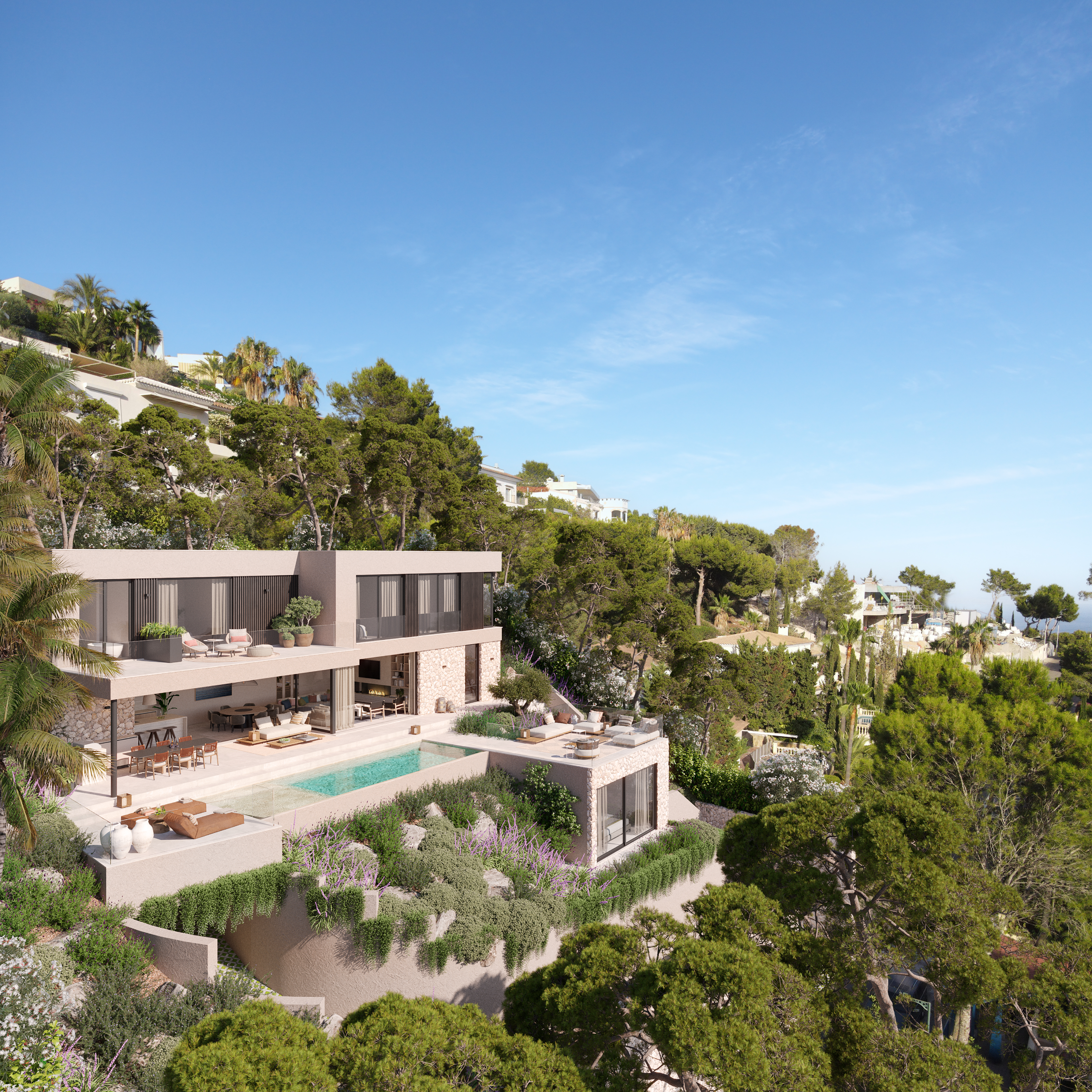 Elegant 4-Bedroom Villa in Costa d'en Blanes with Sea Views — 8