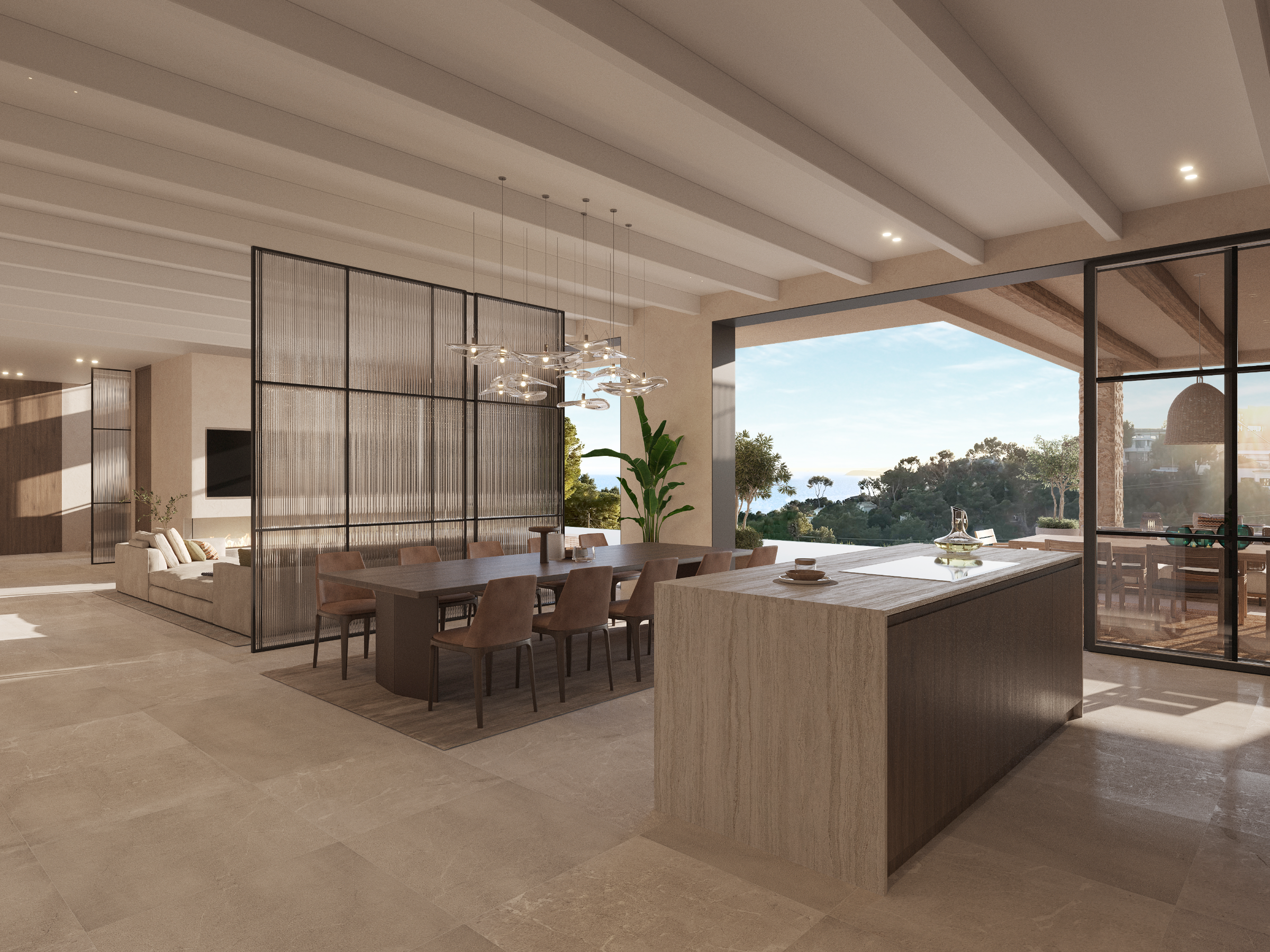 Modern 4-Bedroom Villa in Costa den Blanes with Sea Views — 5