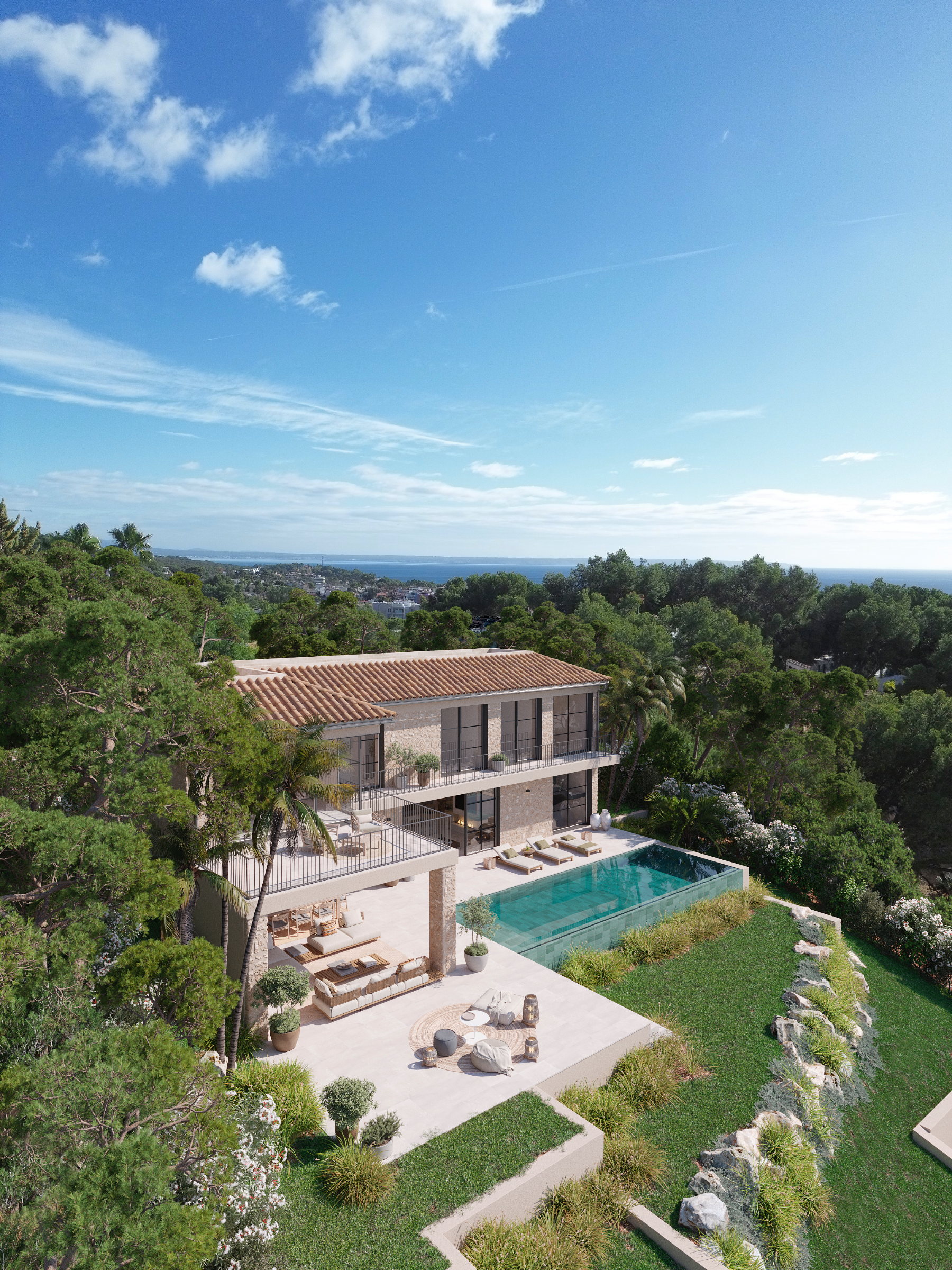 Modern 4-Bedroom Villa in Costa den Blanes with Sea Views — 8