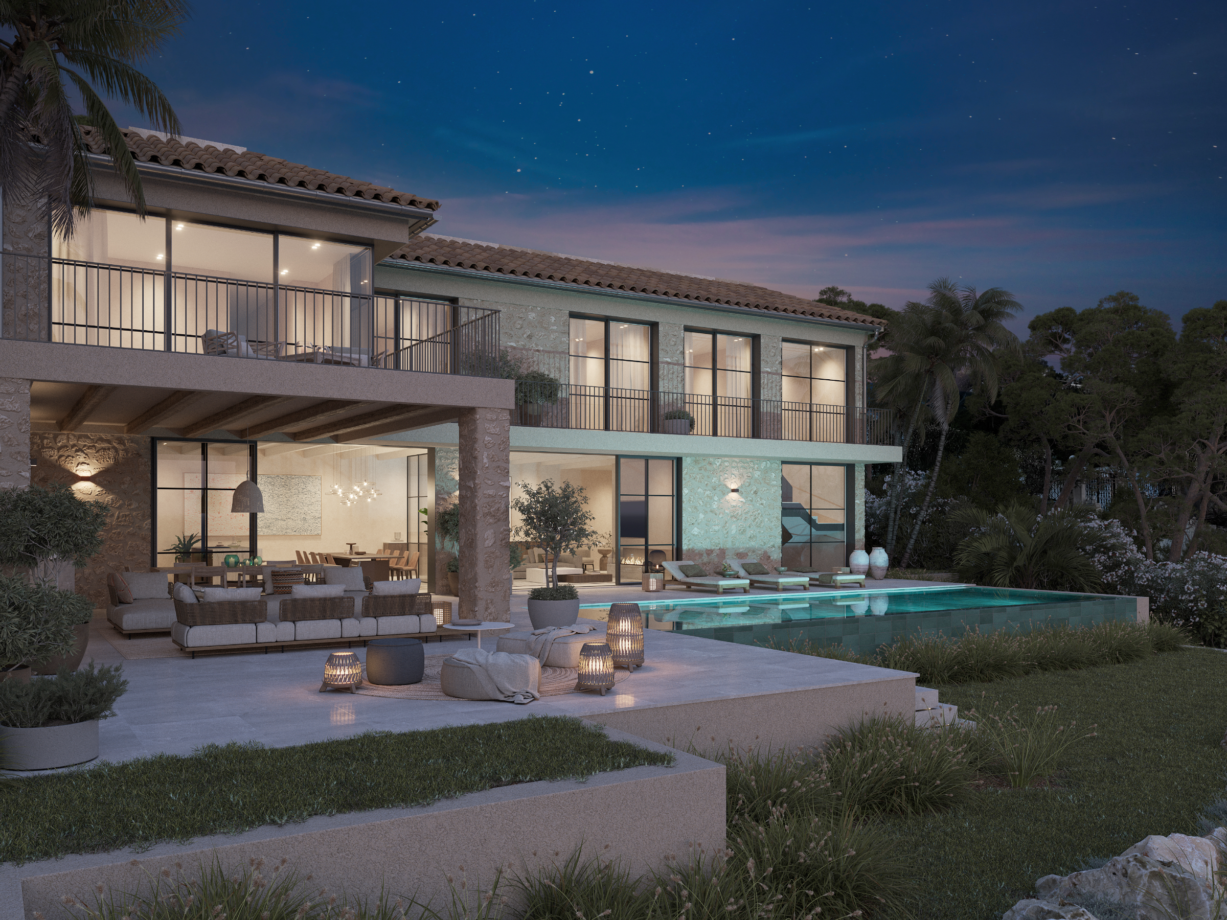 Modern 4-Bedroom Villa in Costa den Blanes with Sea Views — 10