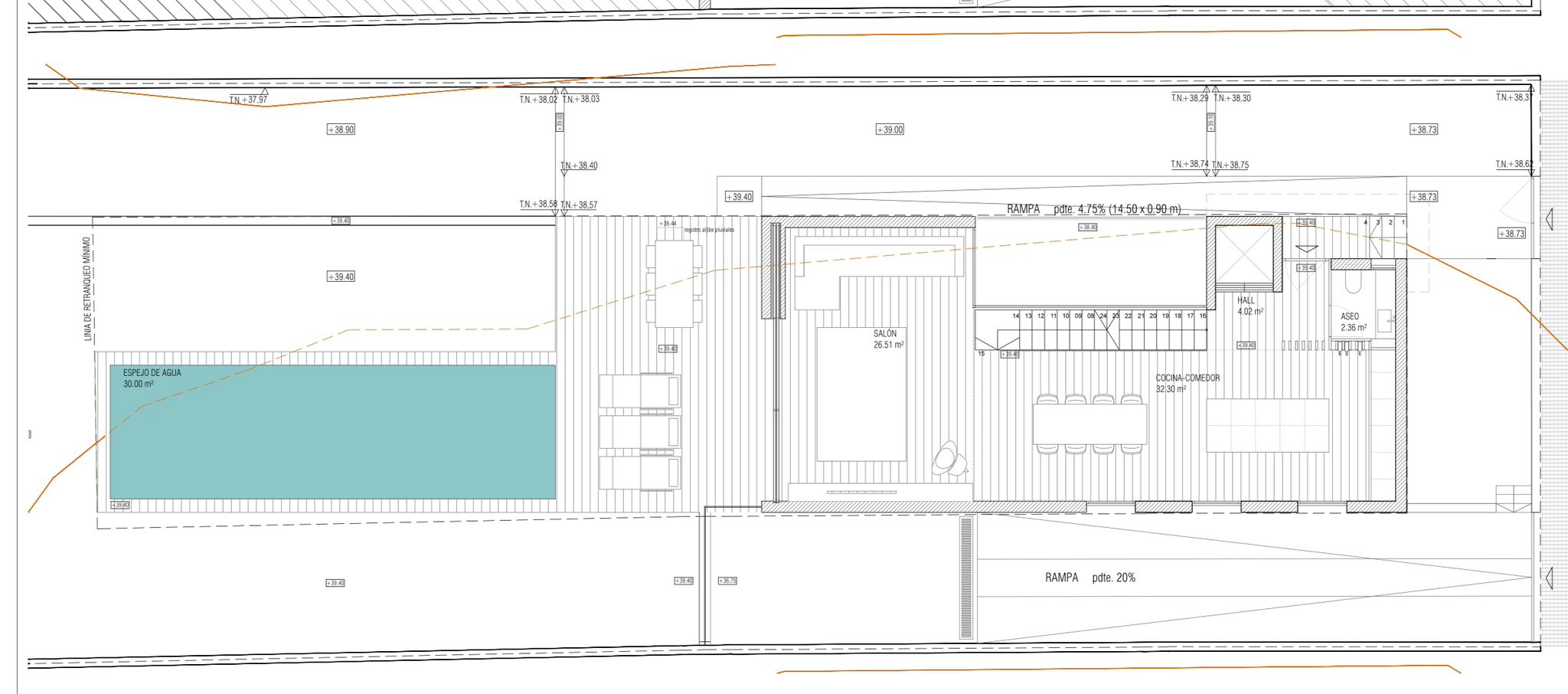 Contemporary Villa with Elegant Mediterranean Living — Floor plan — floor 3