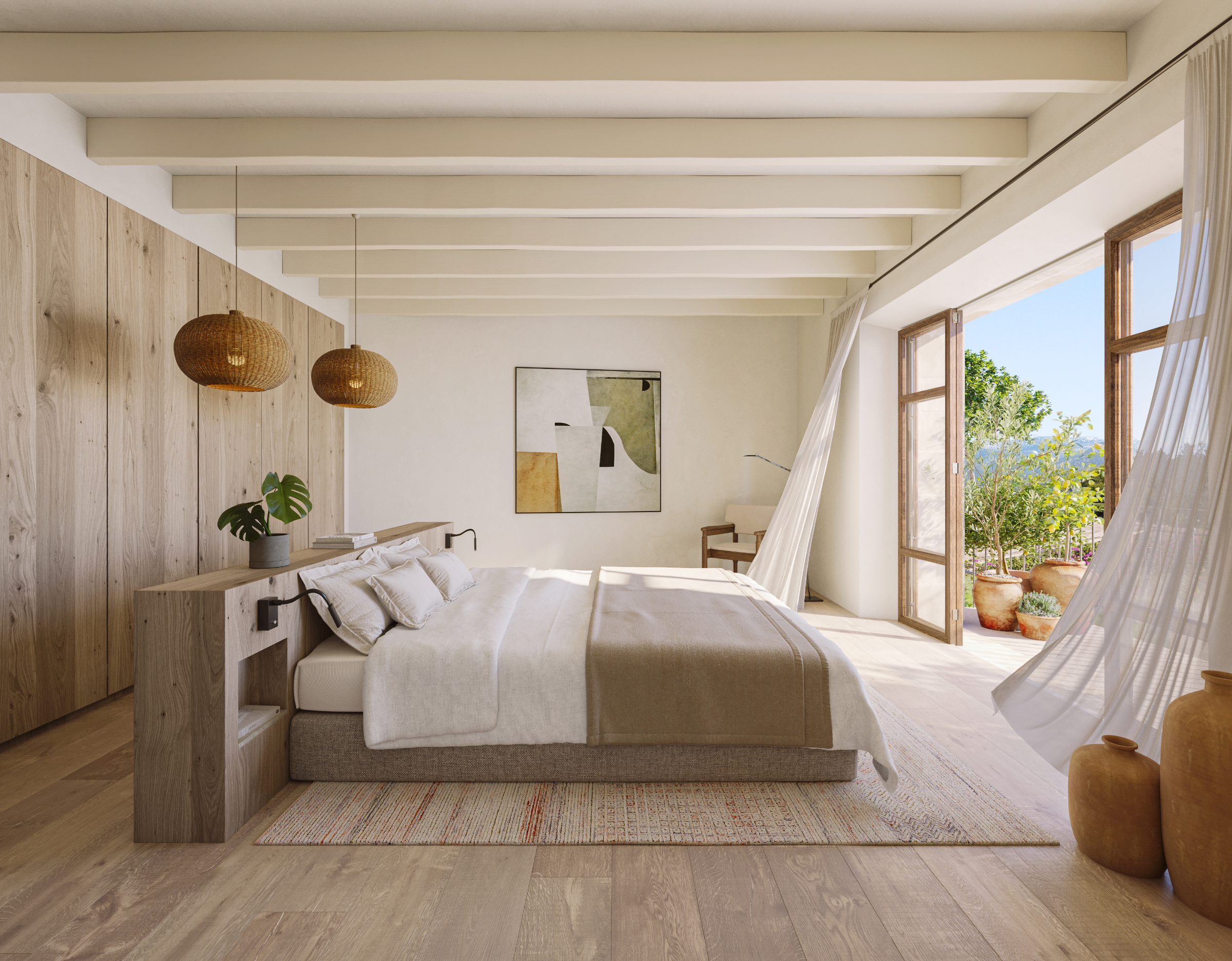 Elegant Mallorquin Townhouse with Tramuntana Views in Santa Maria — image 5